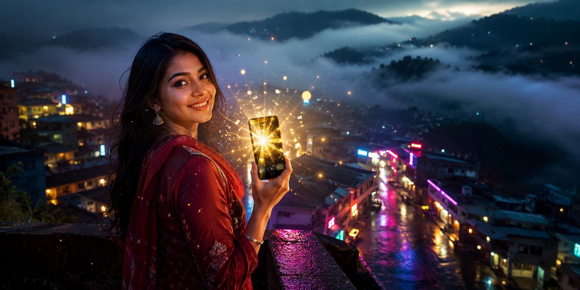 বান্দরবানের নেয়ন আলোয় ফোনে পেমেন্ট